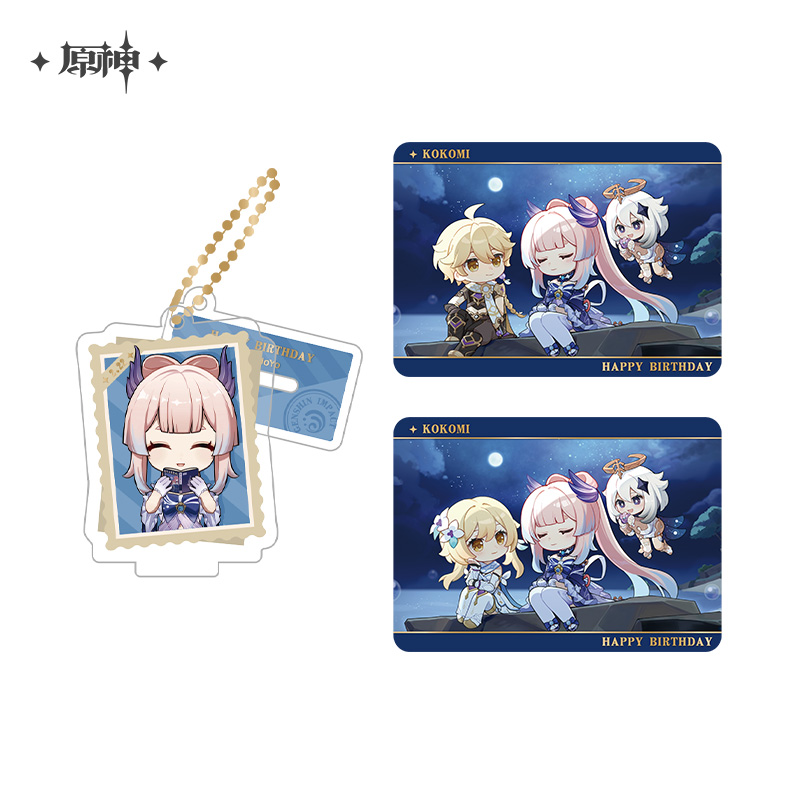 Cherished Moments Series Chibi Acrylic Stand and Card Holder Set Vol.6