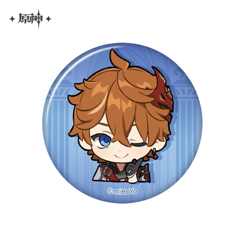 Fatui Emoticon Series Chibi Badge