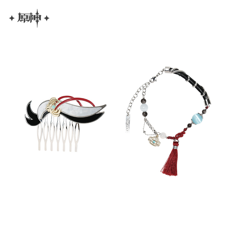 Shenhe Theme Hair Comb & Bracelet