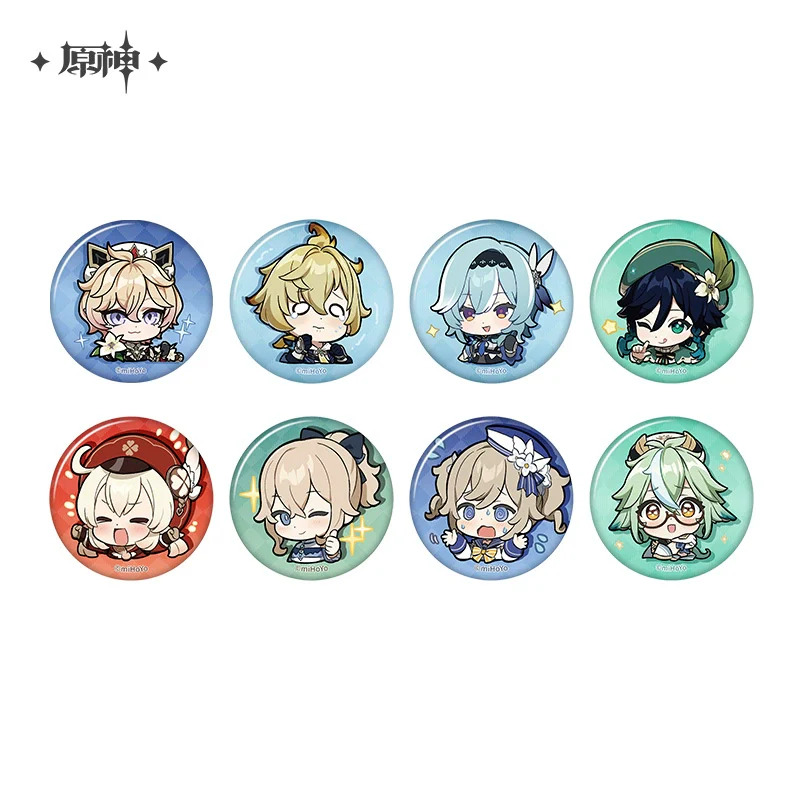 Mondstadt Emoticon Series Chibi Badge