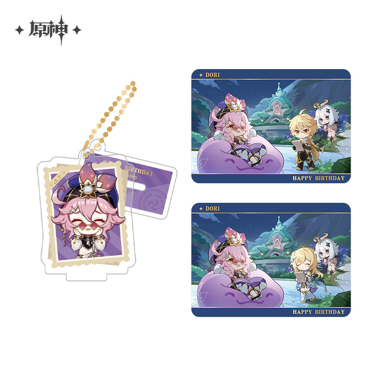 Cherished Moments Series Chibi Acrylic Stand and Card Holder Set Vol.5
