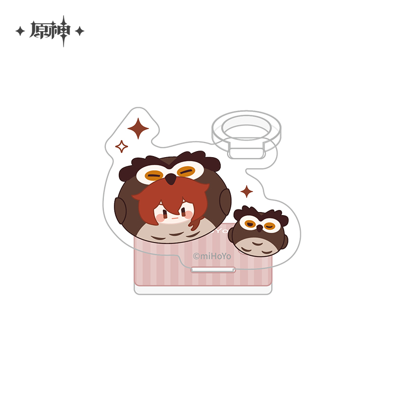 Teyvat Zoo Series Acrylic Pen Holder