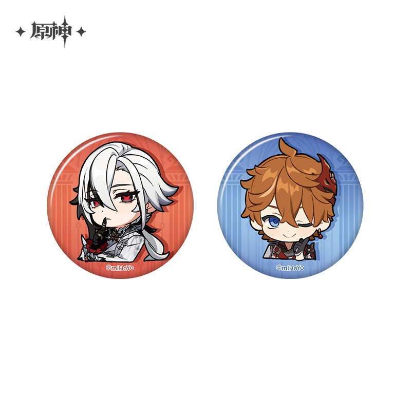Fatui Emoticon Series Chibi Badge
