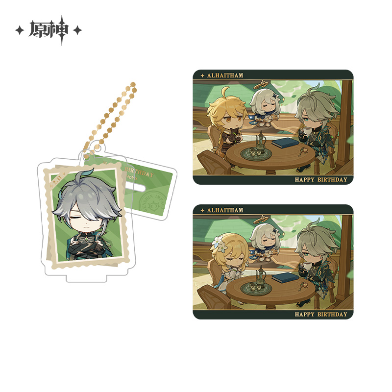 Cherished Moments Series Chibi Acrylic Stand and Card Holder Set Vol.6
