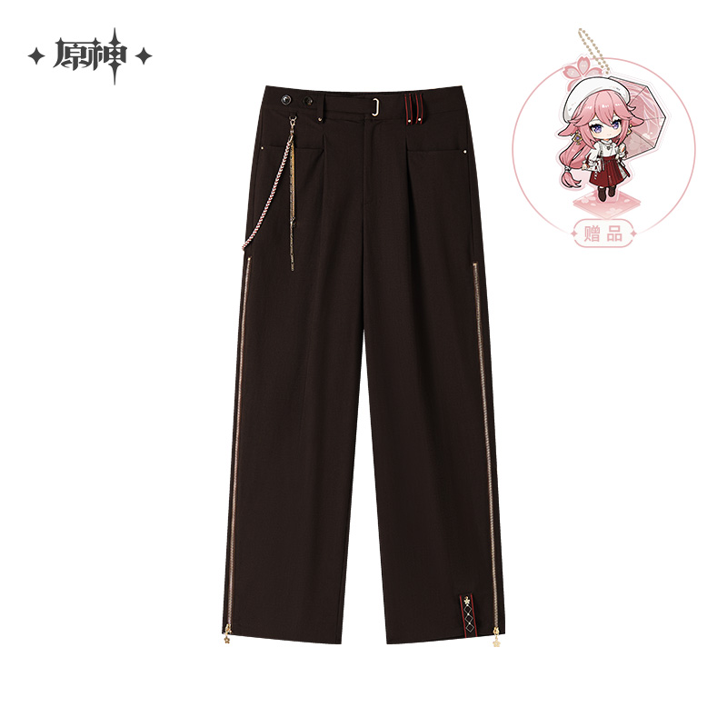 Yae Miko Theme Trousers