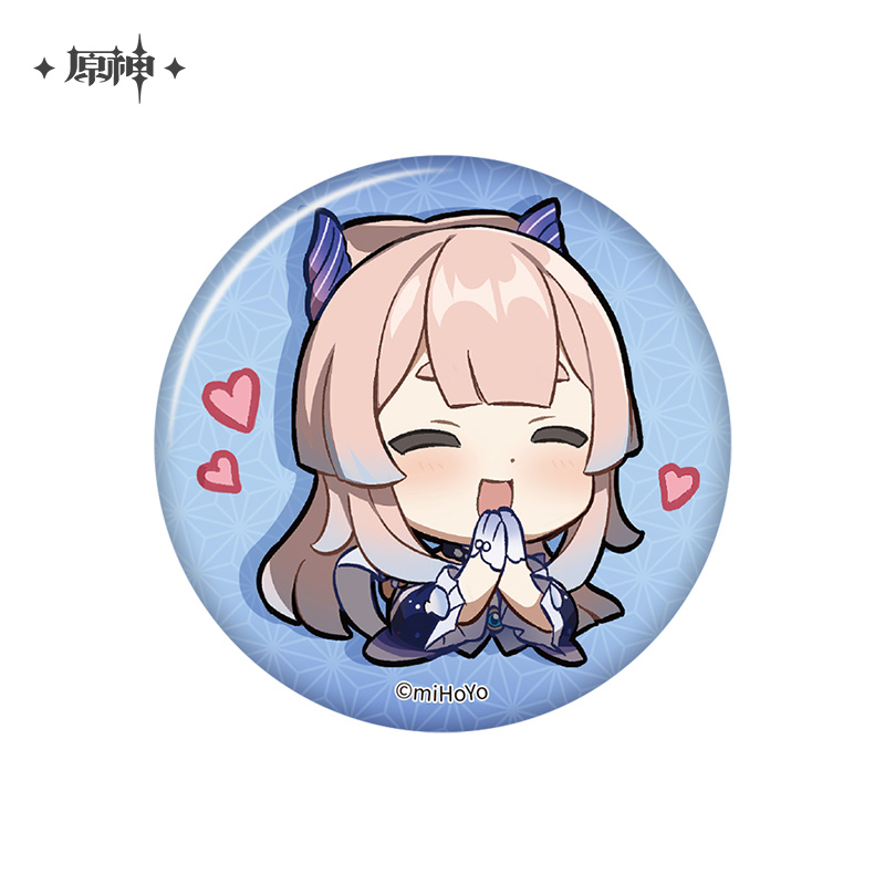Inazuma Emoticon Series Chibi Badge
