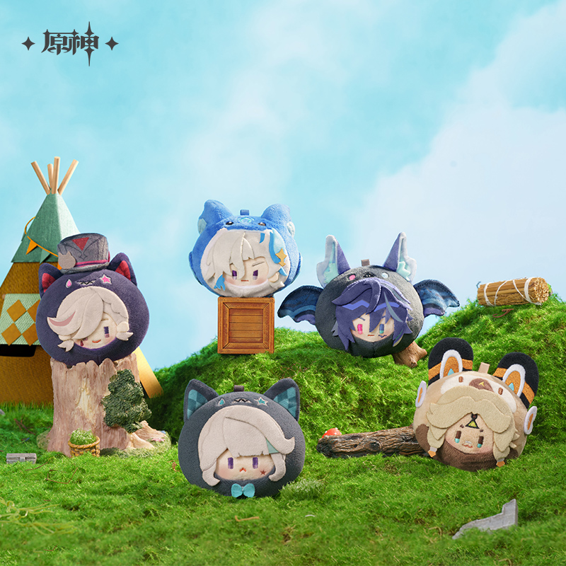 Teyvat Zoo Series Plush Keychain Vol.2