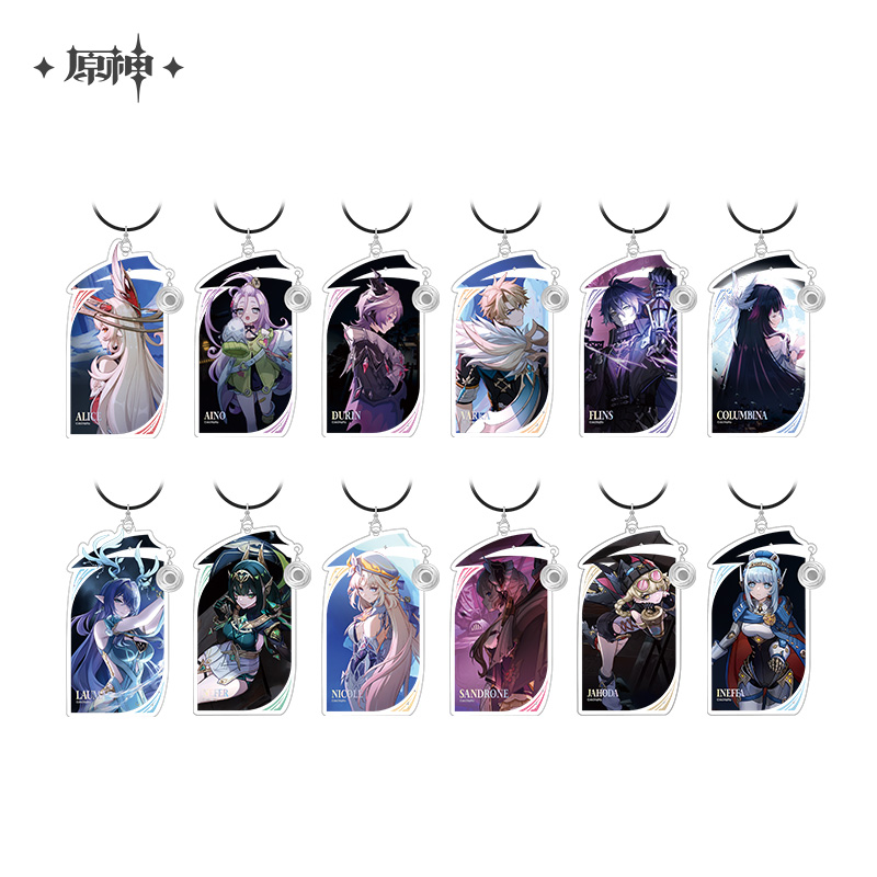 Song of the Welkin Moon Series Acrylic Keychain