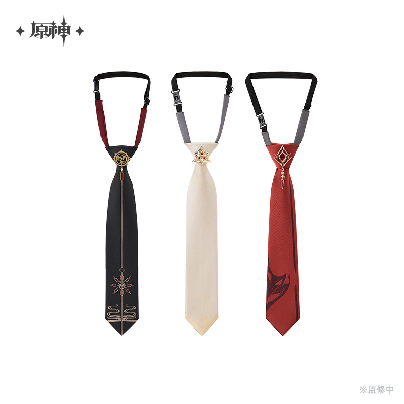 Frost and Flame Series Tie