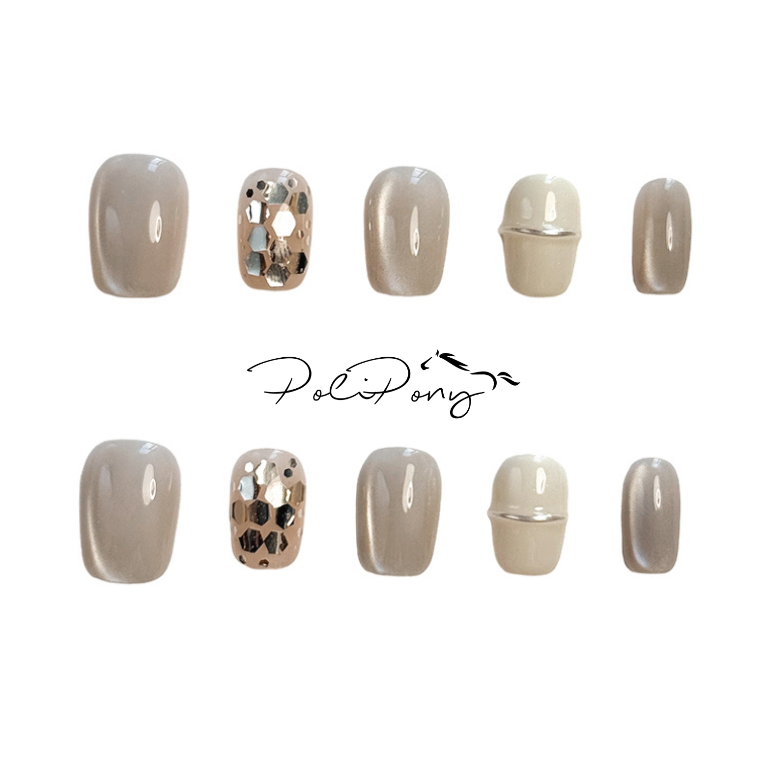 Shining Beige Set