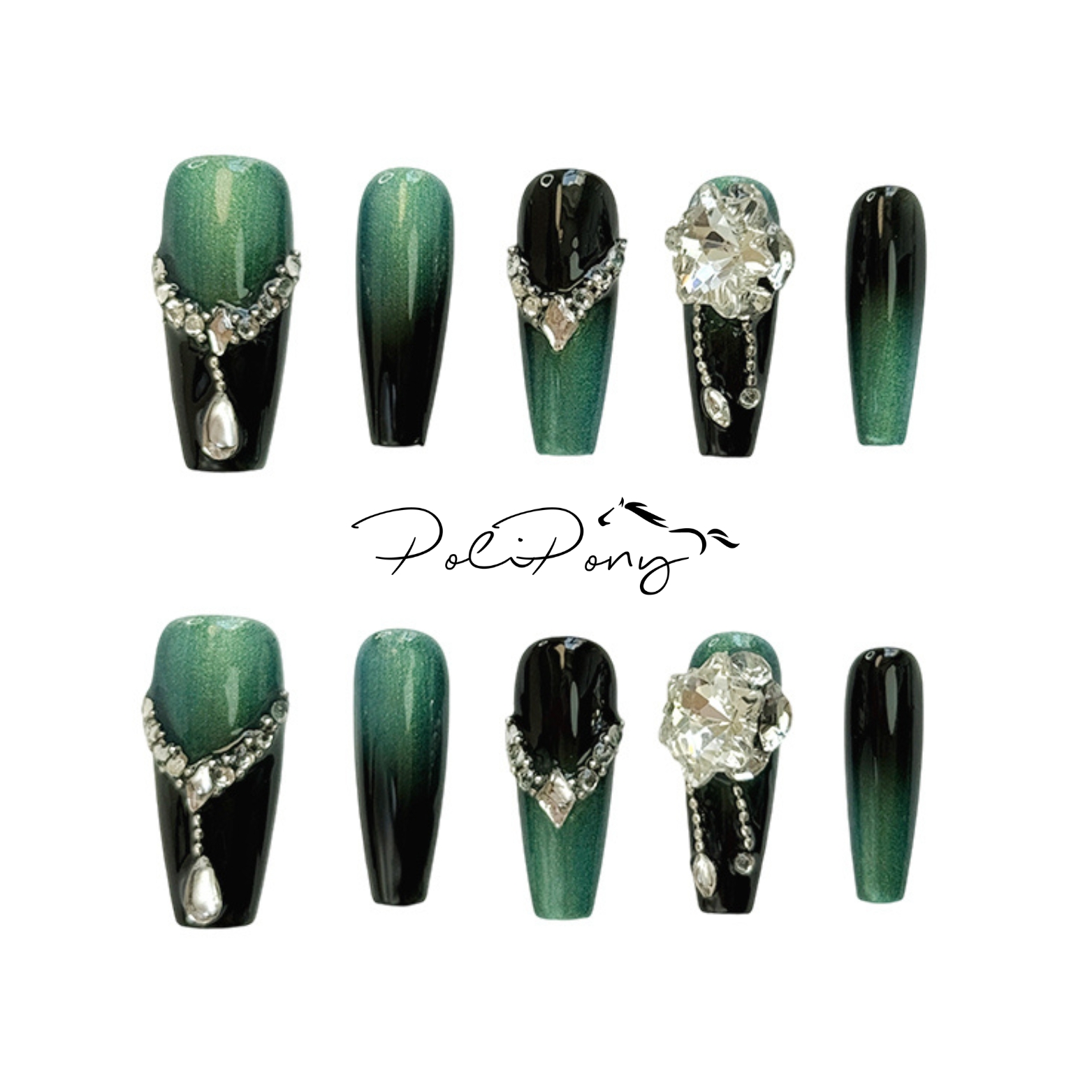 Mystic Green Sparkle