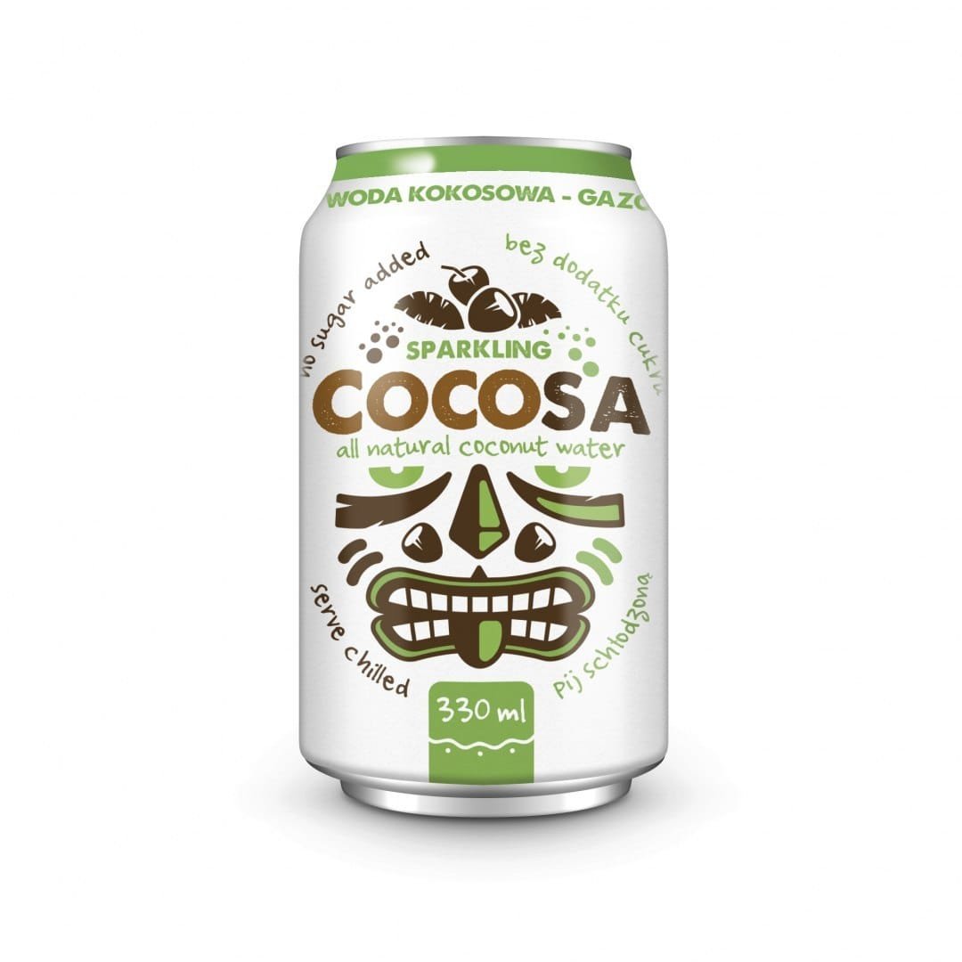 Cocosa Sprudelndes Kokoswasser 330ml
