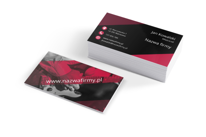 Projekt wizytówki