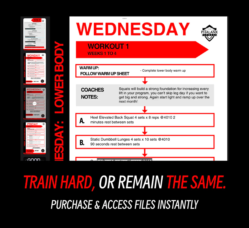 BUILD WORKOUT PLAN