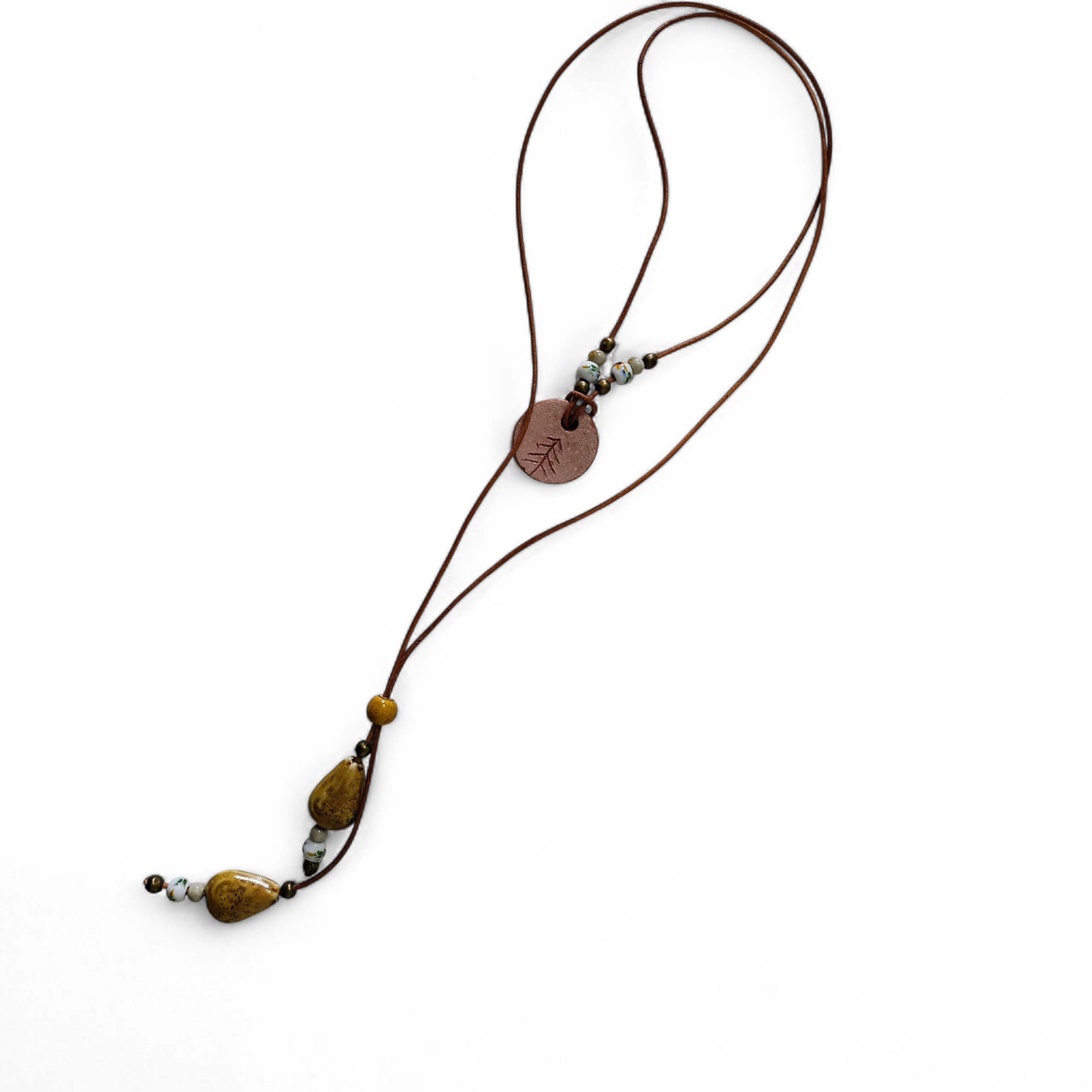 Collar Bohemio hecho a mano de Doble Vuelta