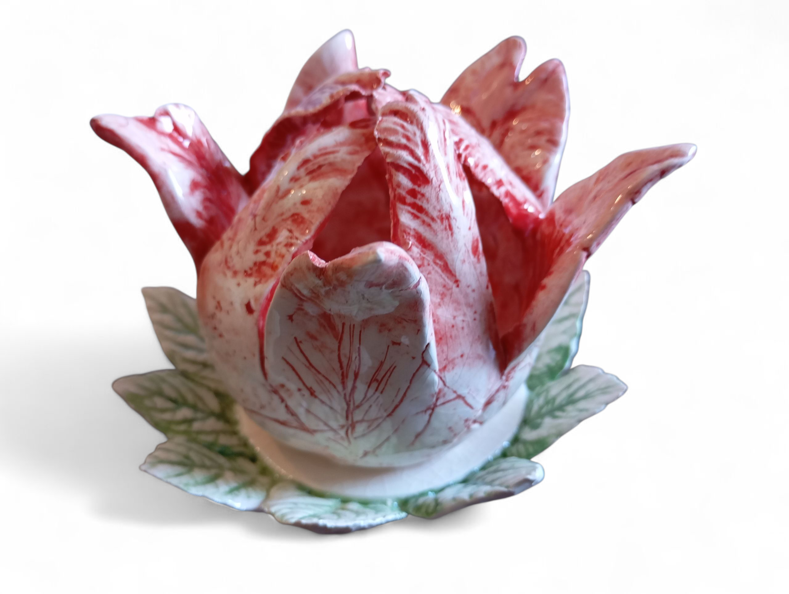 Iluminador flor rojo