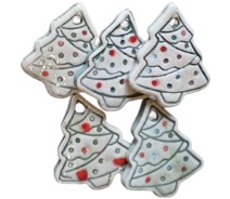 Adornos navideños artesanales - Set de 4 piezas