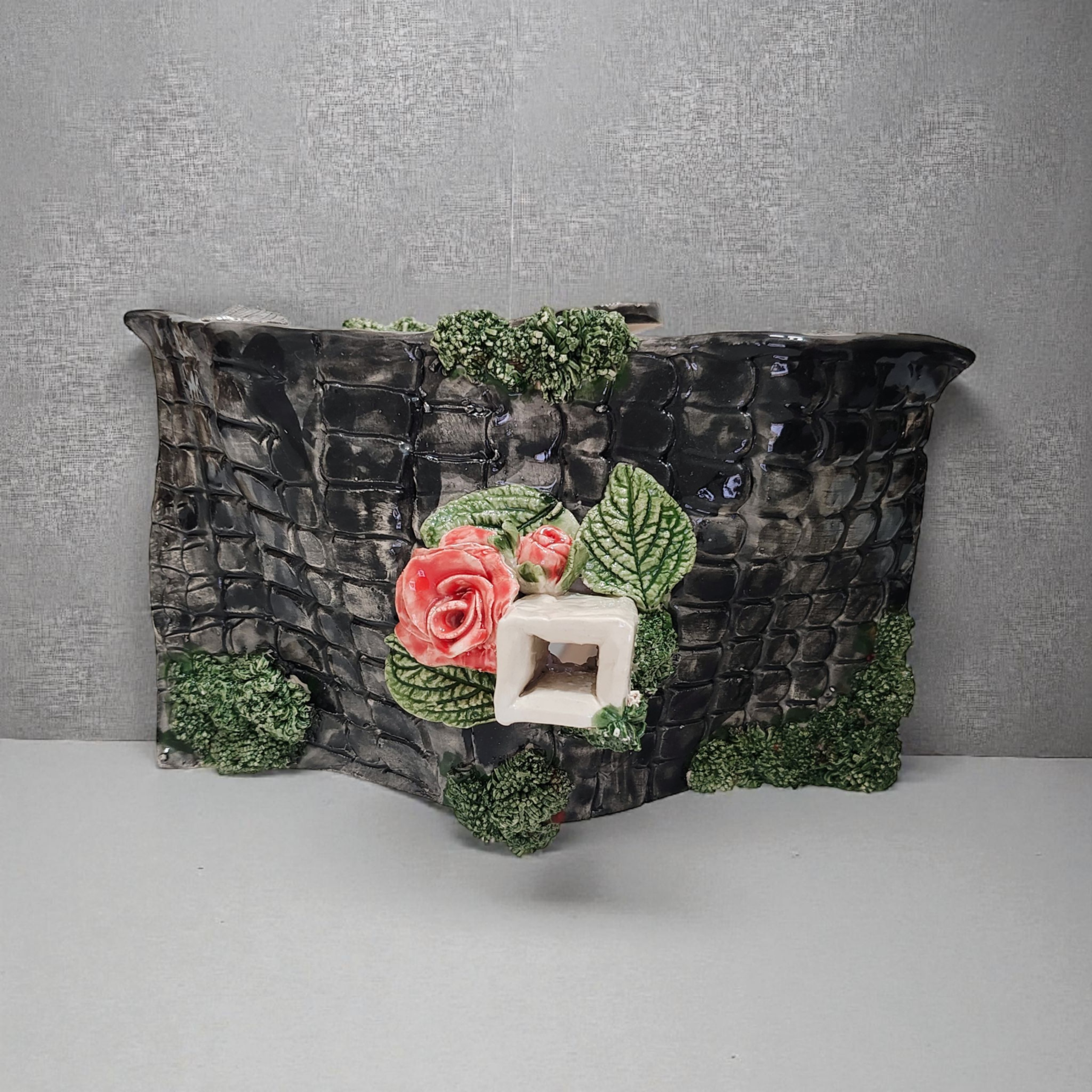 Casita del Bosque de Cerámica con Luz USB