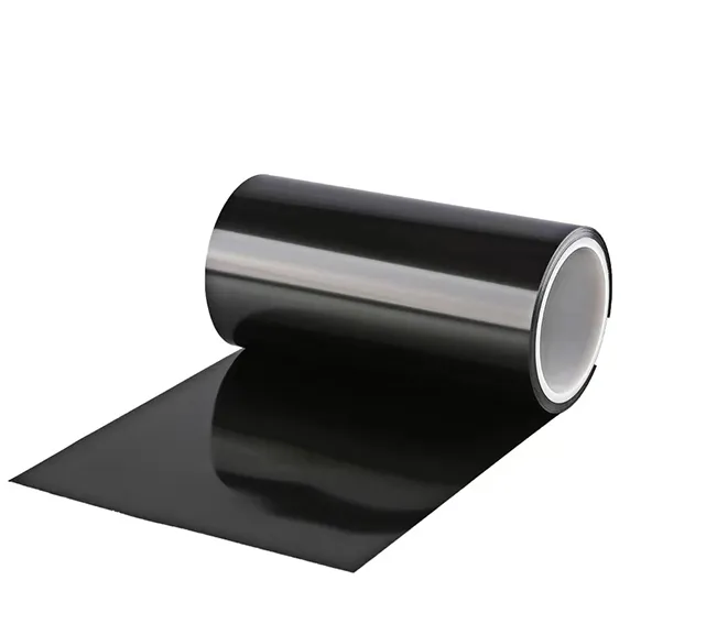 Black Reflective Vinyl Roll