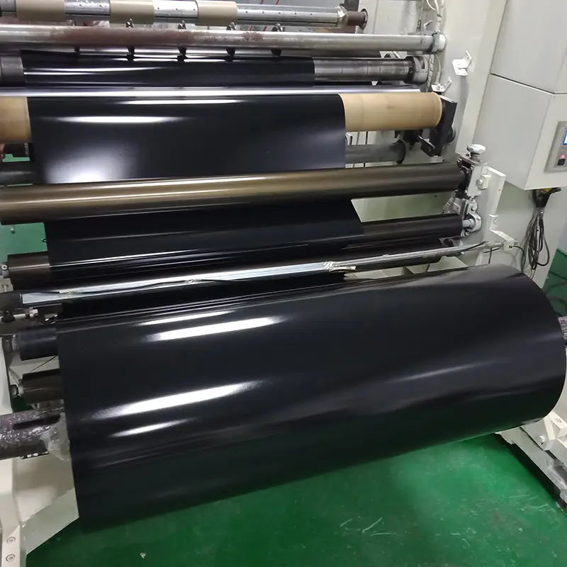 Black Reflective Vinyl Roll