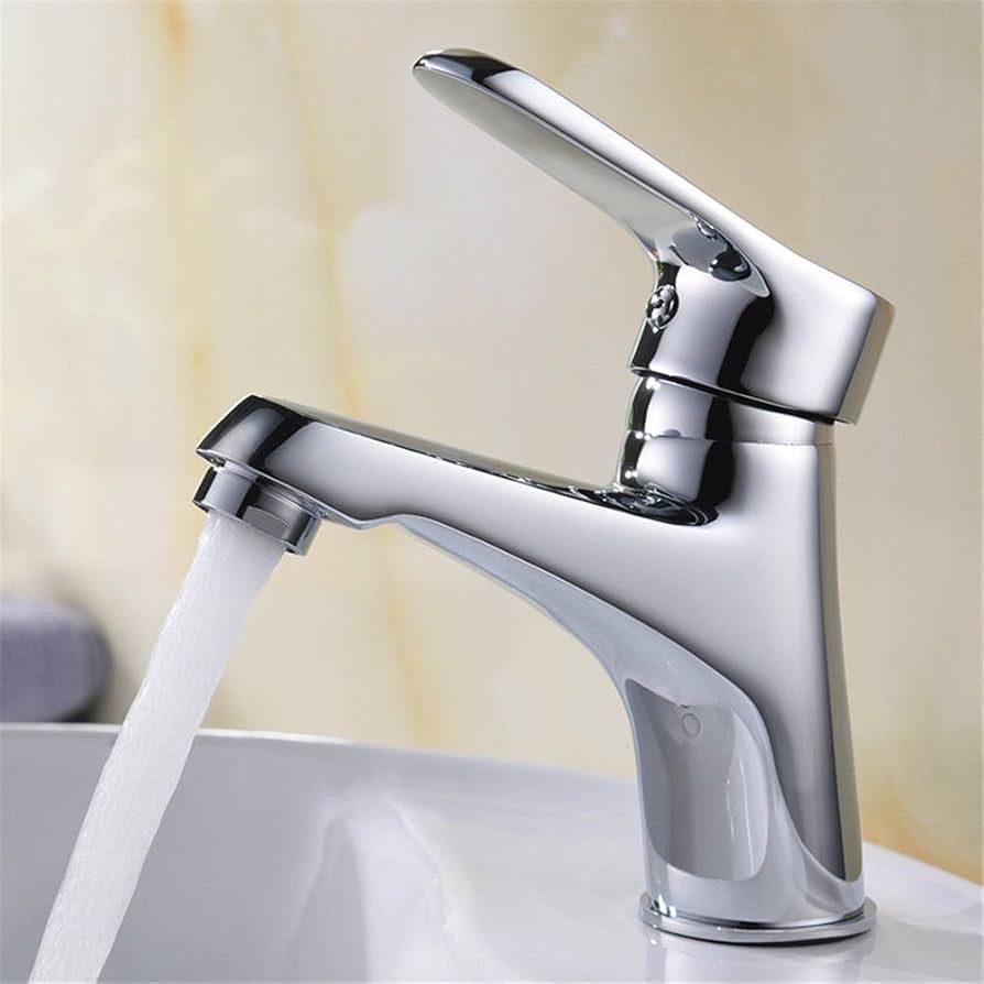 Modern Chrome Bathroom Faucet