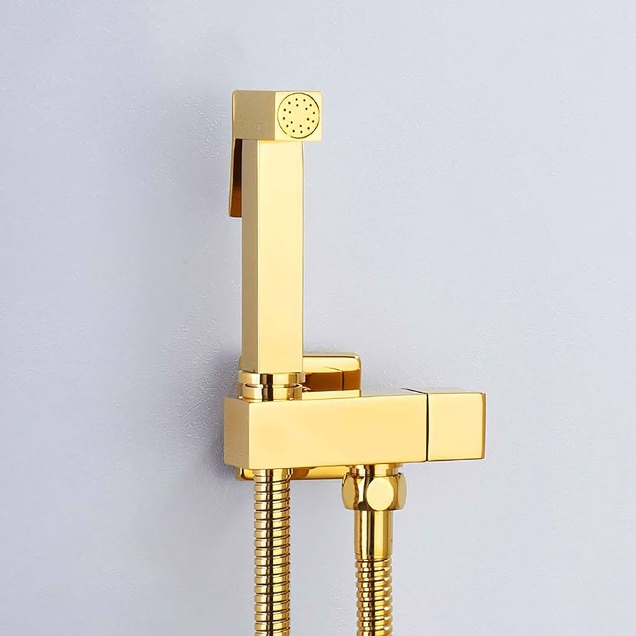 Gold Handheld Bidet Spray Set