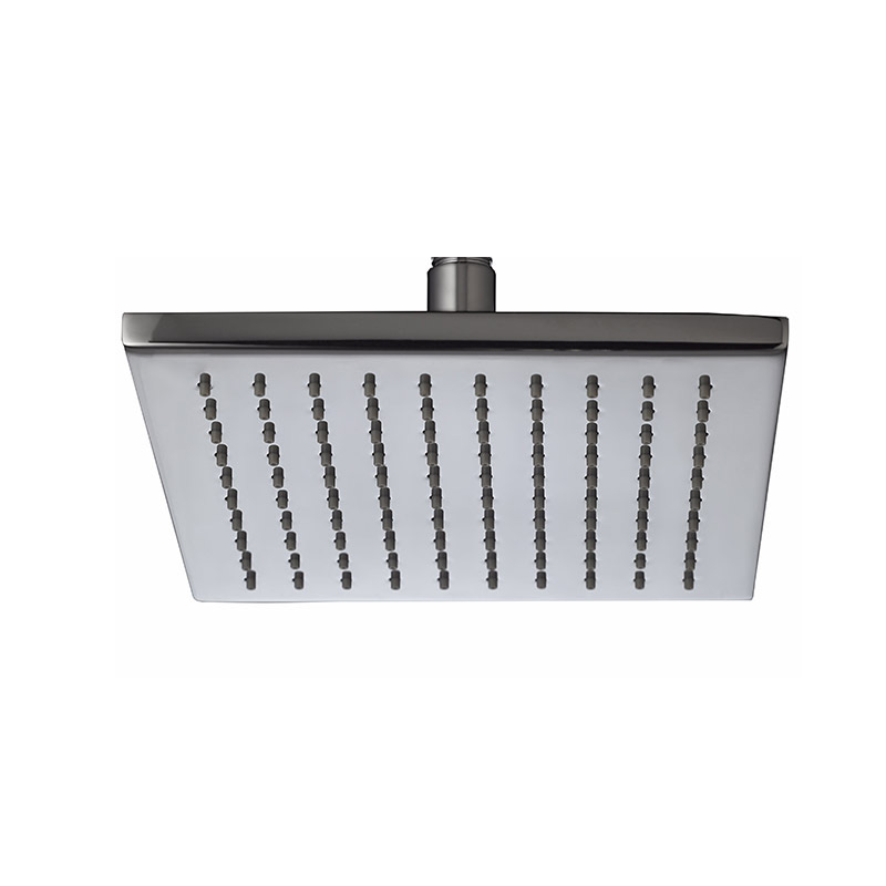 Square Rainfall Chrome Shower Head 6-8-12 inch