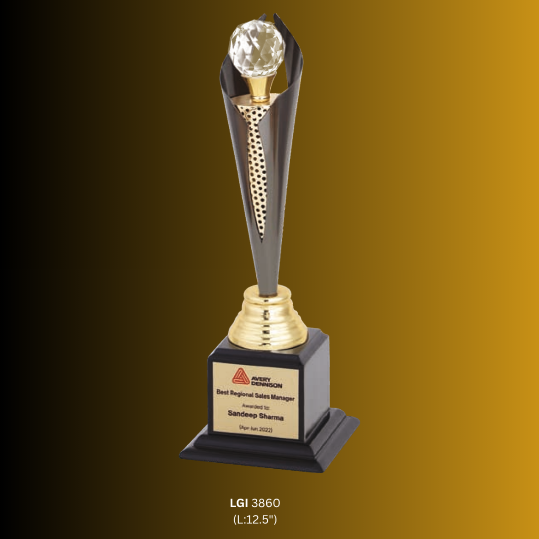 Crystal Achievement Trophy - LGI - 3860