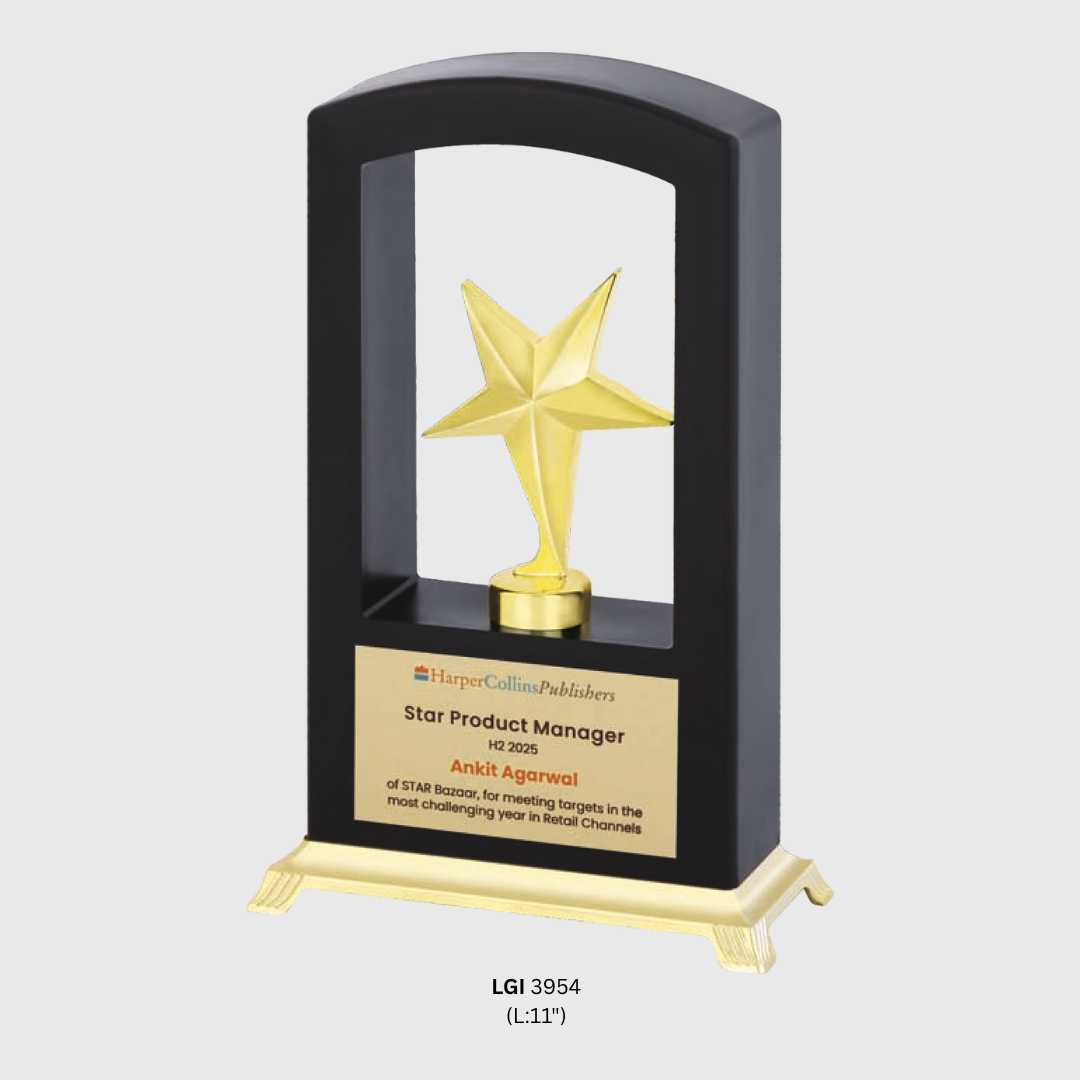 Star Trophy Award - LGI - 3954
