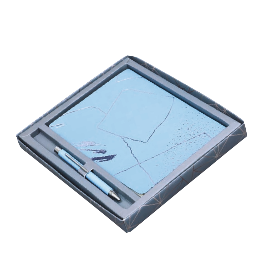 2 Pcs Executive Pen & Notebook Set in a Corrugated Box – LGI - 4501