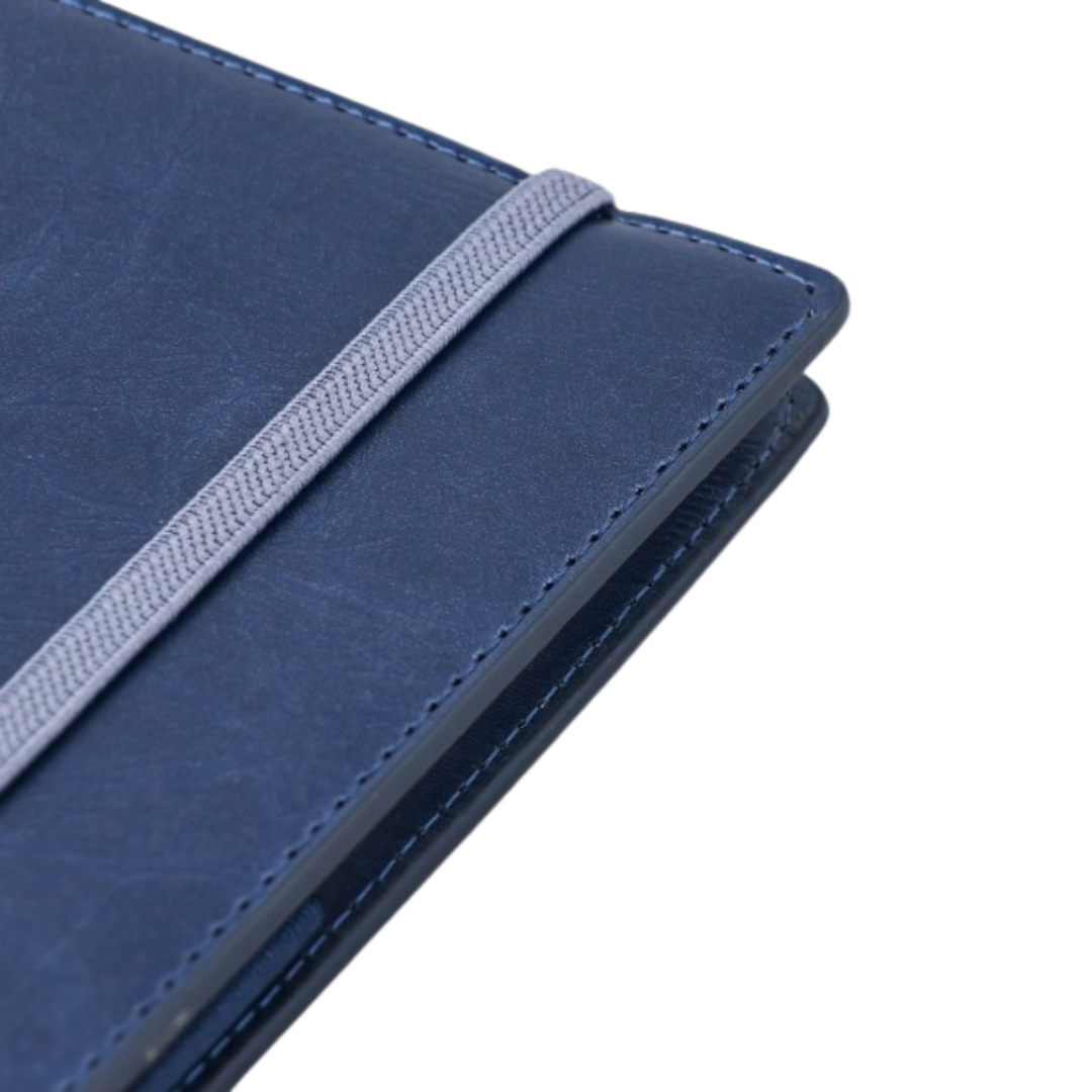 Personal Notes Folder Exclusive Range Elastic  Color: Brown & Blue | LGI - 426