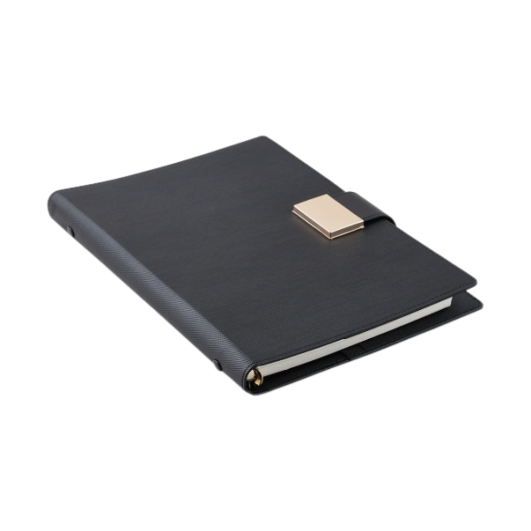 A5 Notebook Folder Exclusive Range Gold Lock | LGI - 424