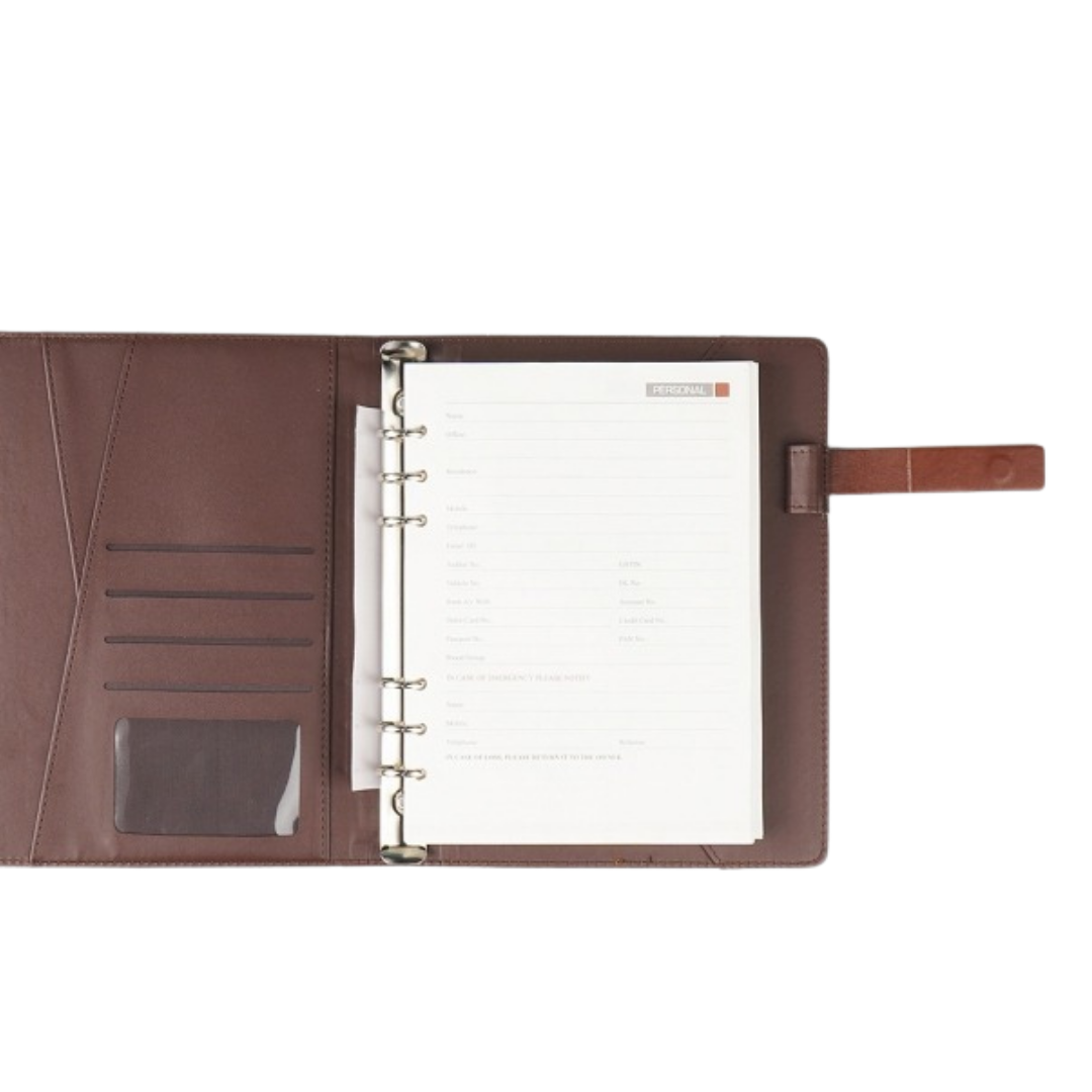 A5 Premium Notebook Pocket Cover + Magnet Lock | LGI - 428