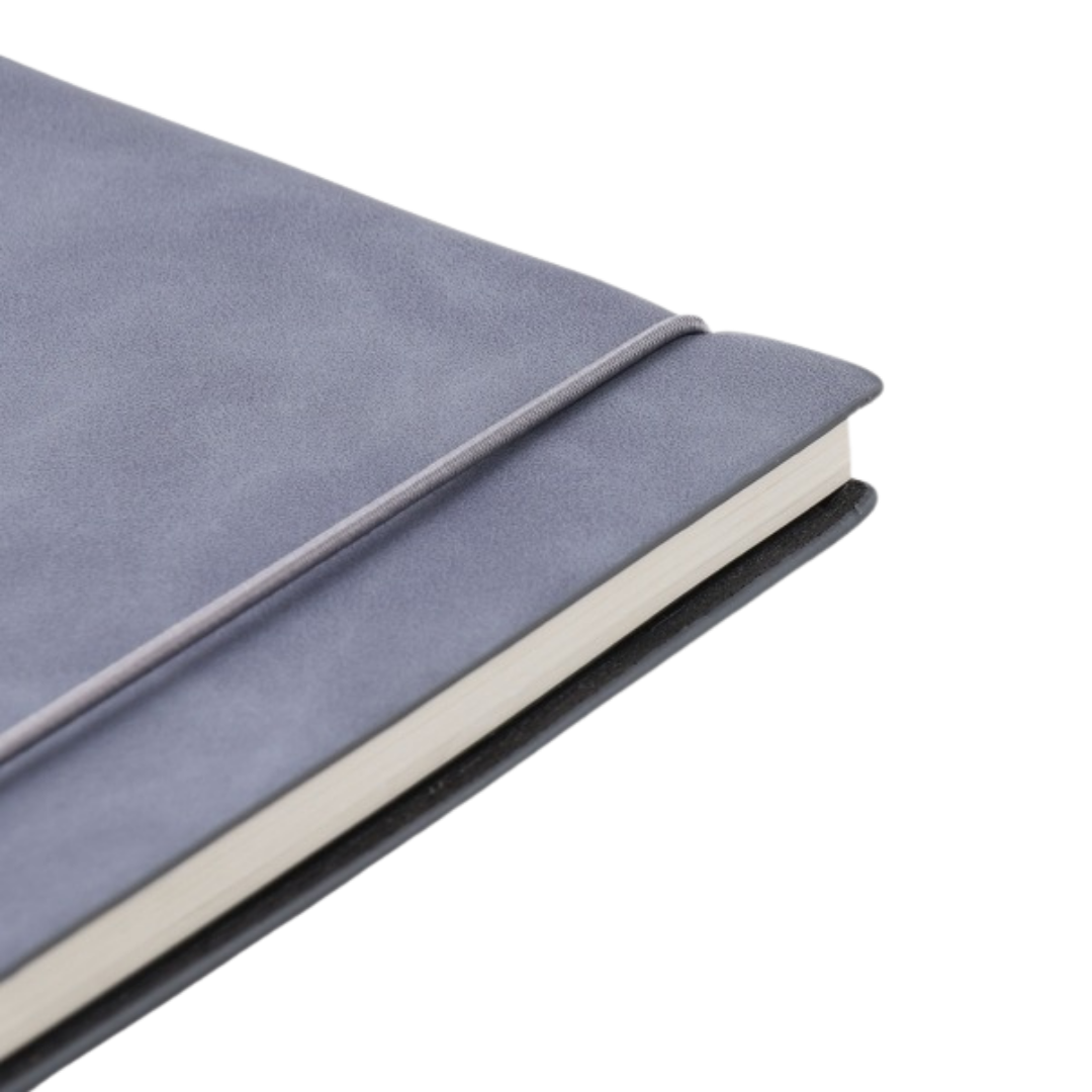 A5 Soft Notebook Elastic Exclusive Range Grey LGI - 432