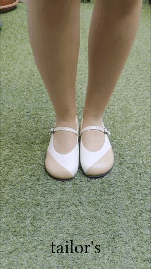 'Latte' pántos balerina (38)