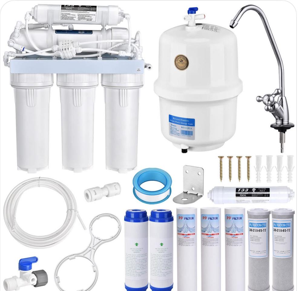 فلتر مياة منزلي سيستم كامل7  مراحل