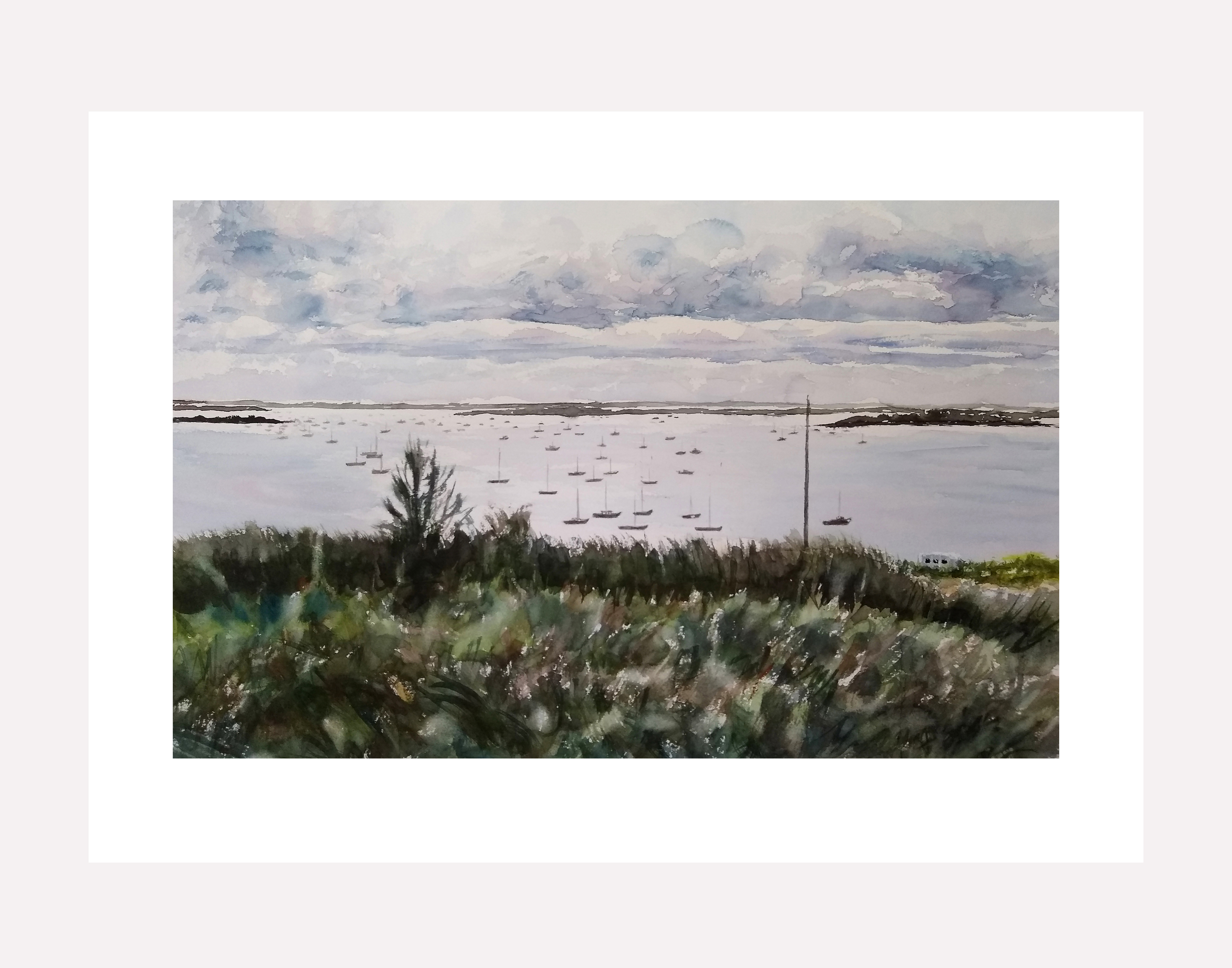 St. Paul de Leon sailboats, France