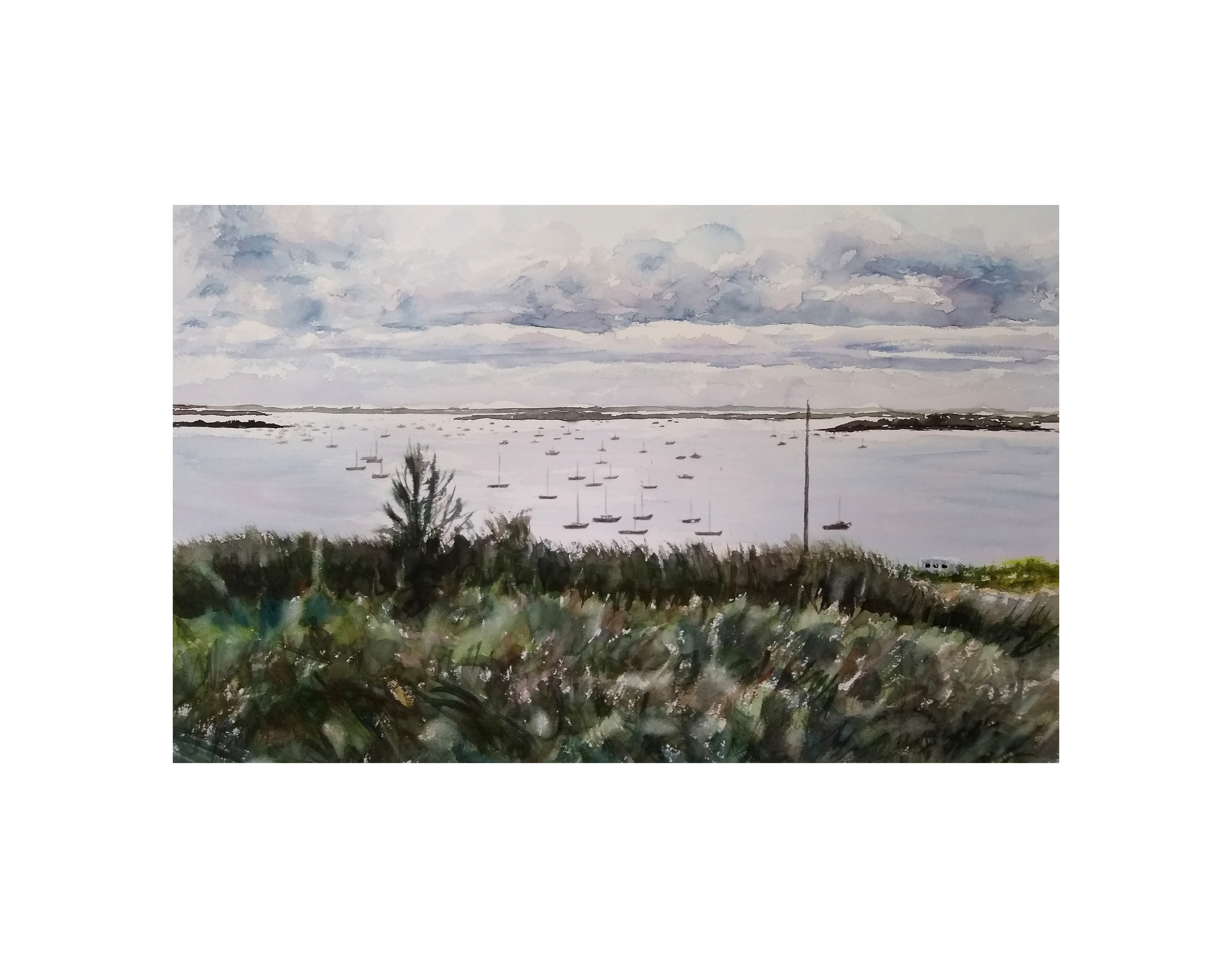 St. Paul de Leon sailboats, France