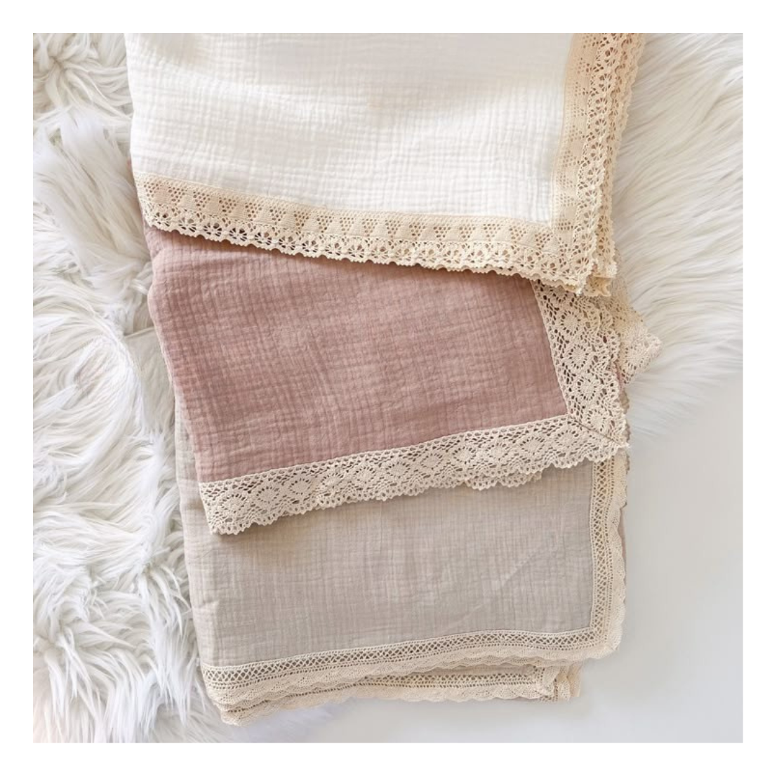 Cuidados para el Bebé con estas manitas de muselina