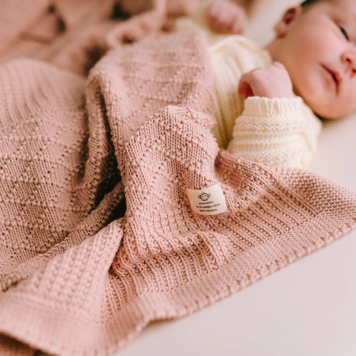 Manta de bebé 100% algodón