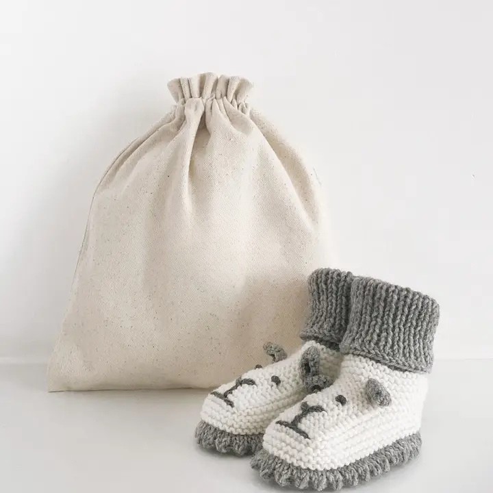 Botas de bebé de lana