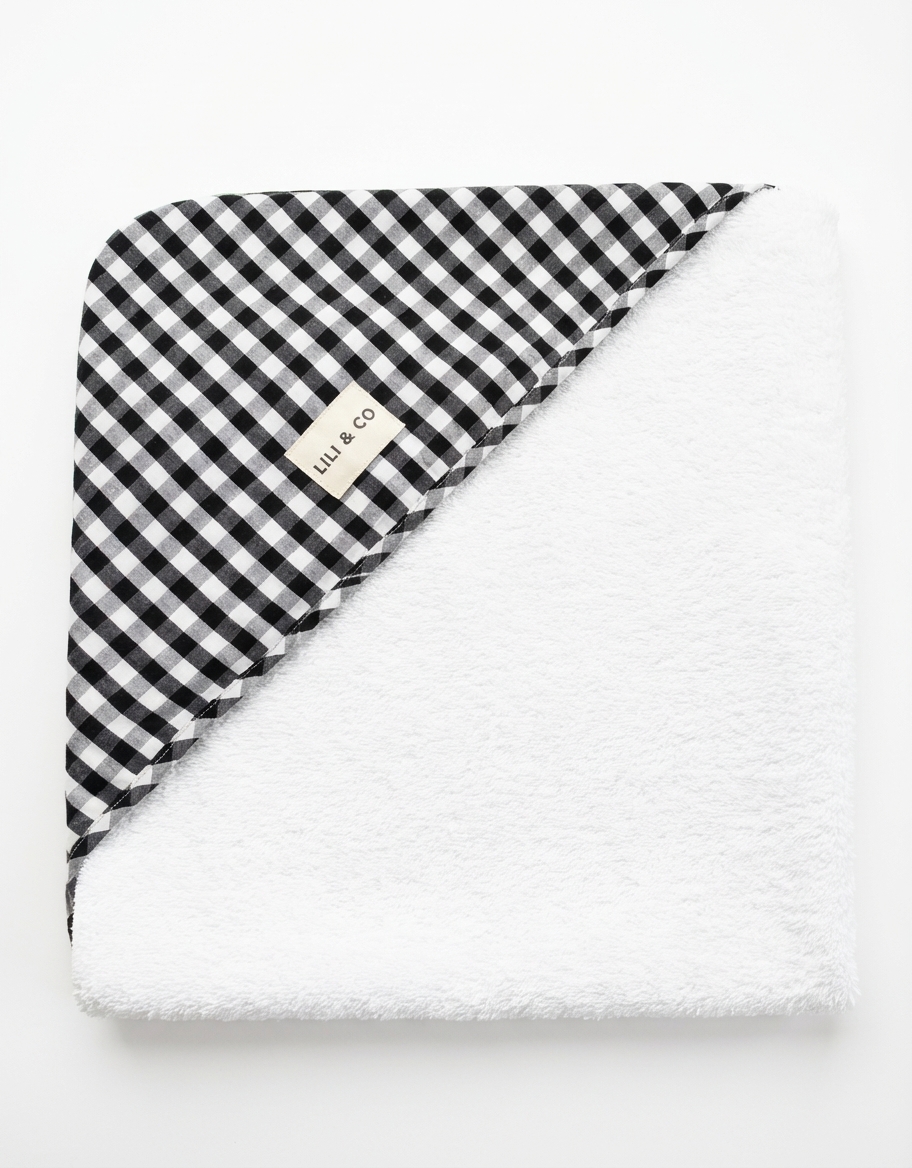 Capa de Baño Vichy: El Abrazo Más Suave tras el Baño.