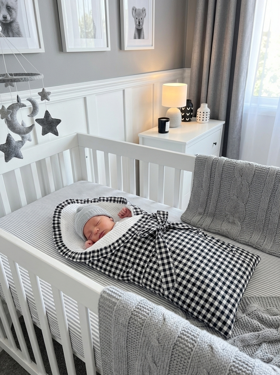 Saco de Dormir Vichy: Dulces Sueños con Estilo.