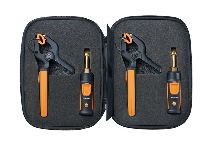Set de revisión para climatización y refrigeración testo Smart Probes