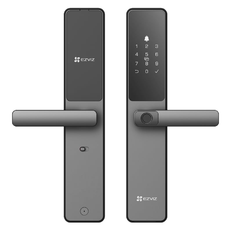 CERRADURA SMART C/HUELLA Y TECLADO, WIFI, BLUETHOOTH
