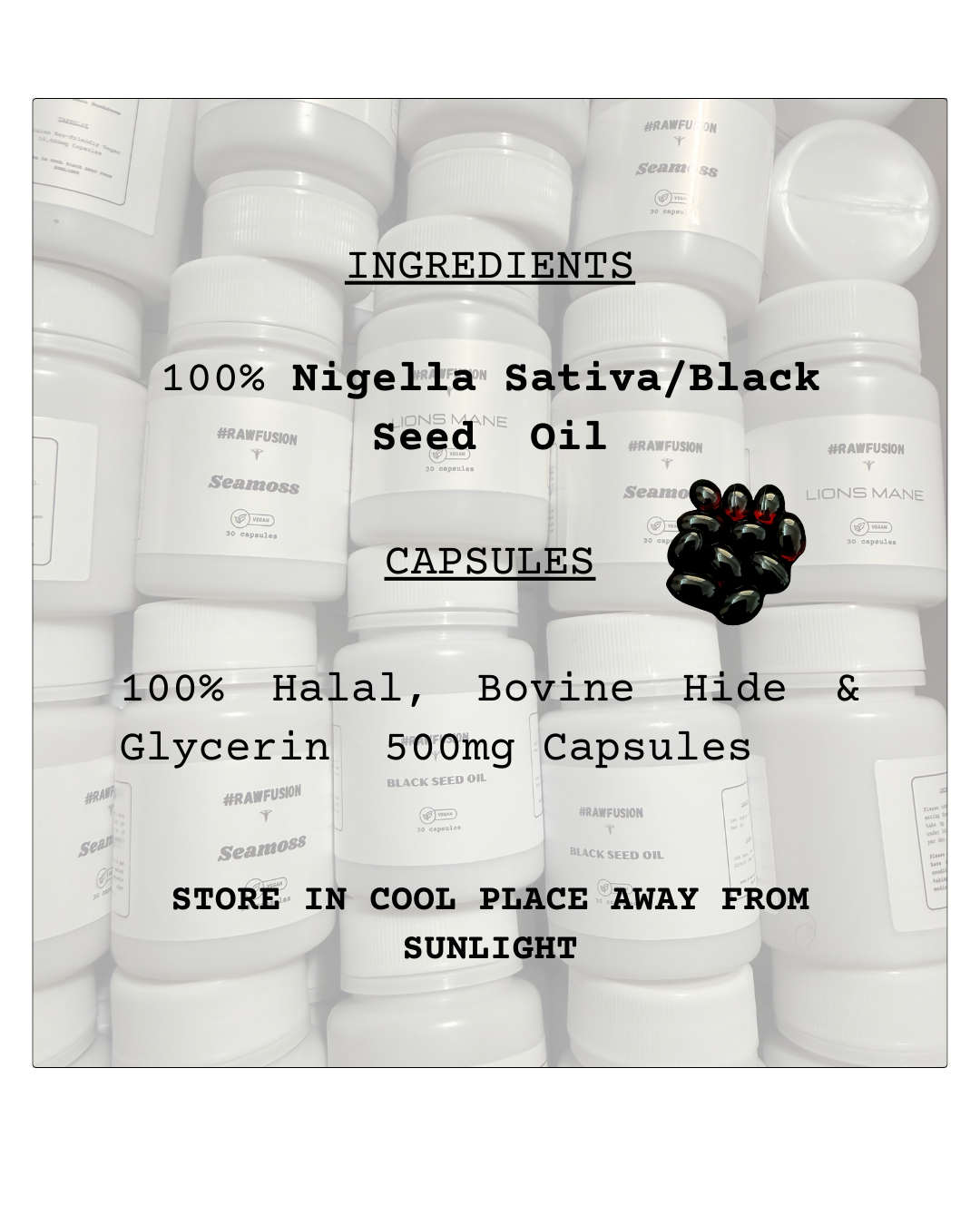 Black Seed Oil Capsules