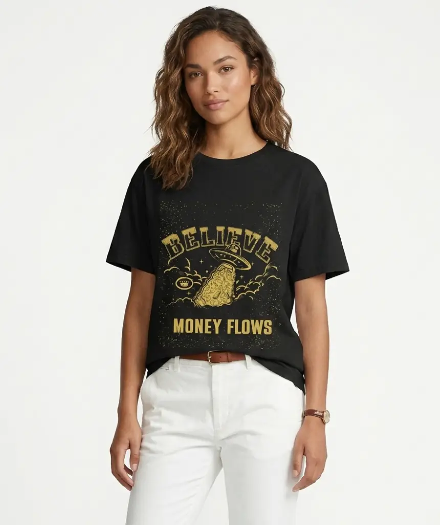 Alien Cash Estampado Oro