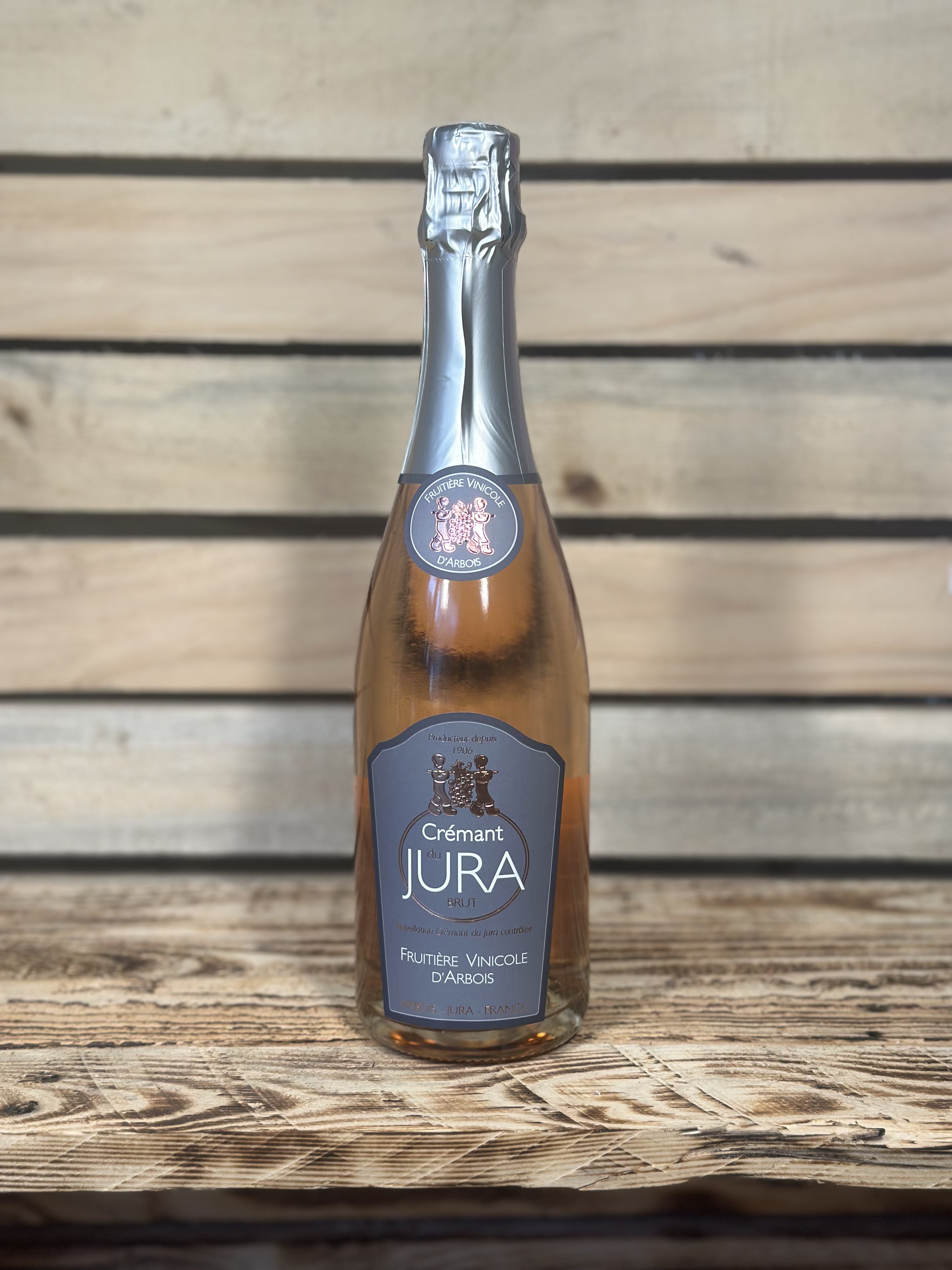 Vin Crémant du Jura rosé