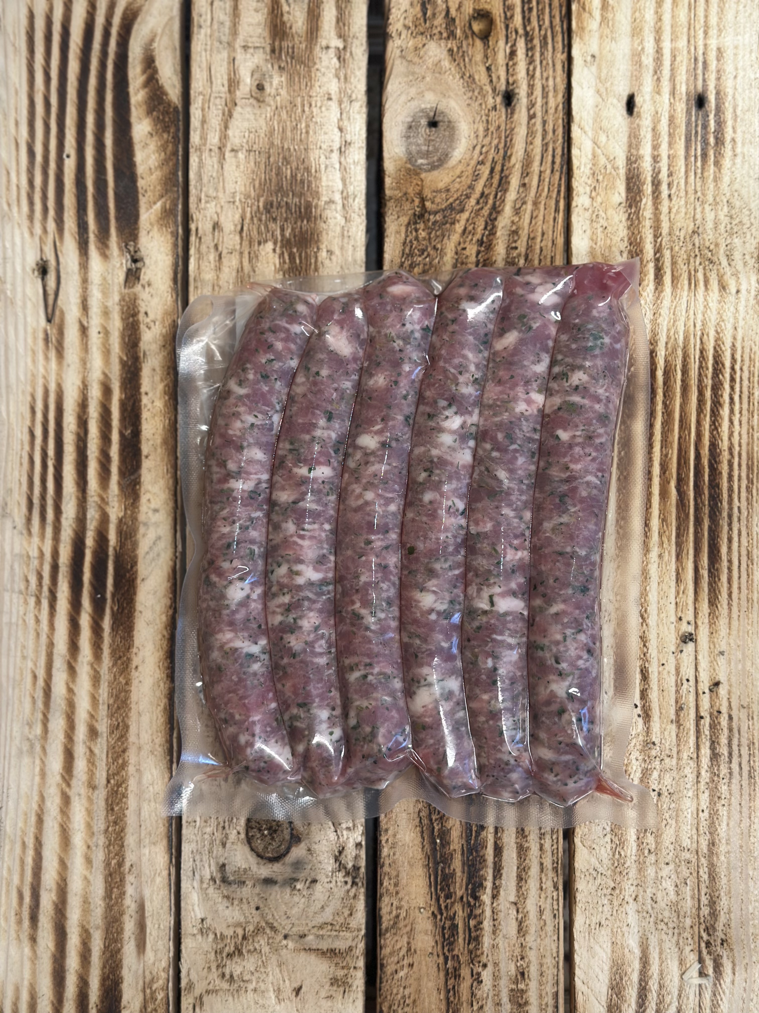 Saucisses aux herbes