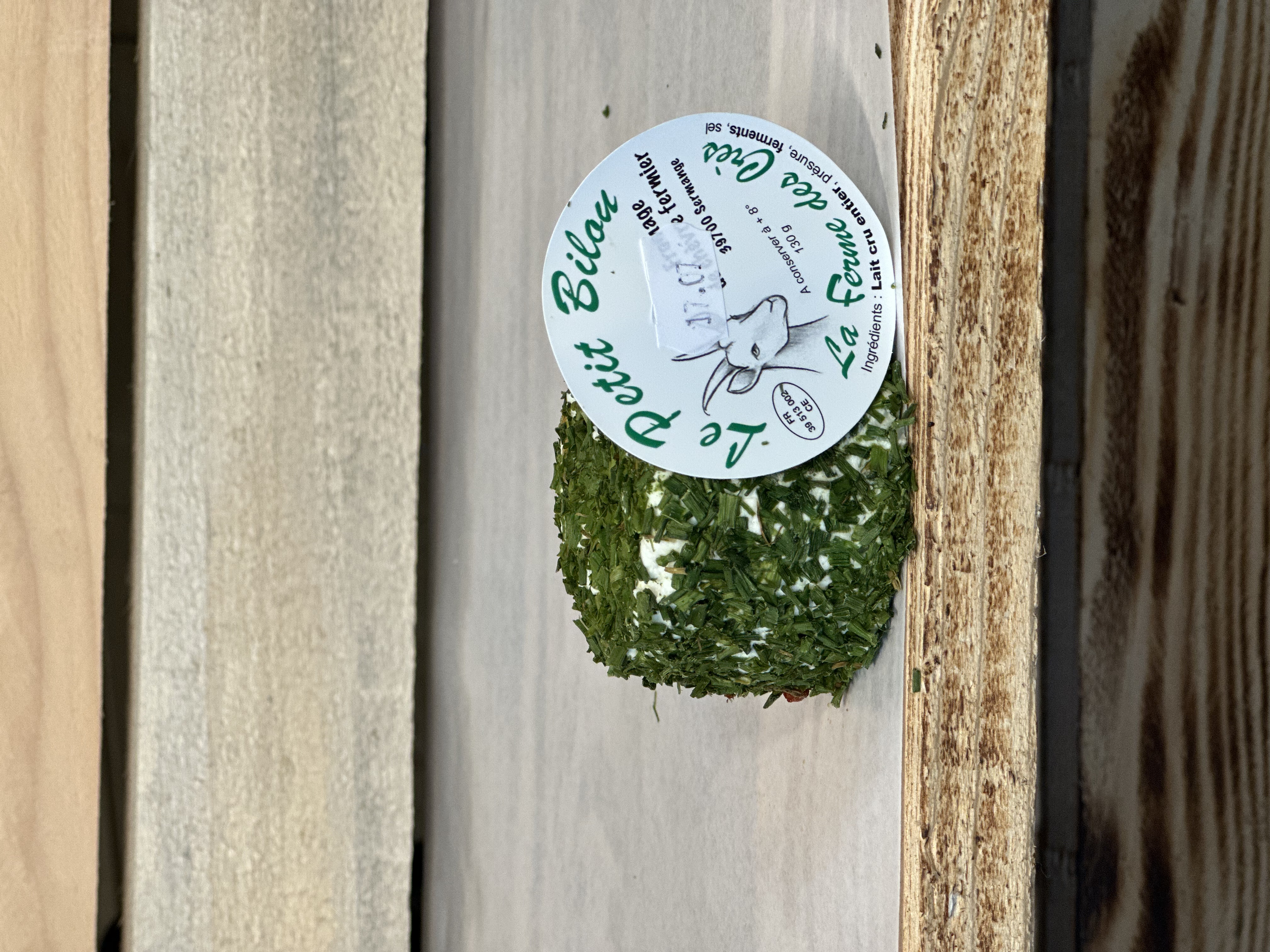 Crottin de chèvre - Ciboulette